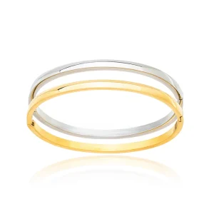 Bracelete Duo Classic Banhado a Ouro 18k (Kit com 2 peças)