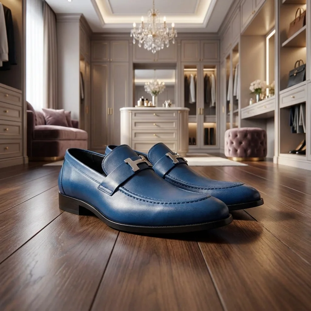 Loafer Hermes Ventura Navy - Image 2