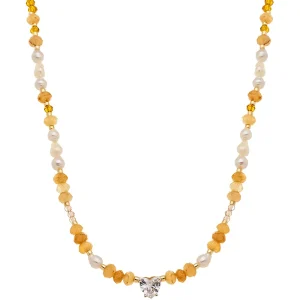 Colar Choker Pingente Coração Banho Ouro 18k Cristal Jade