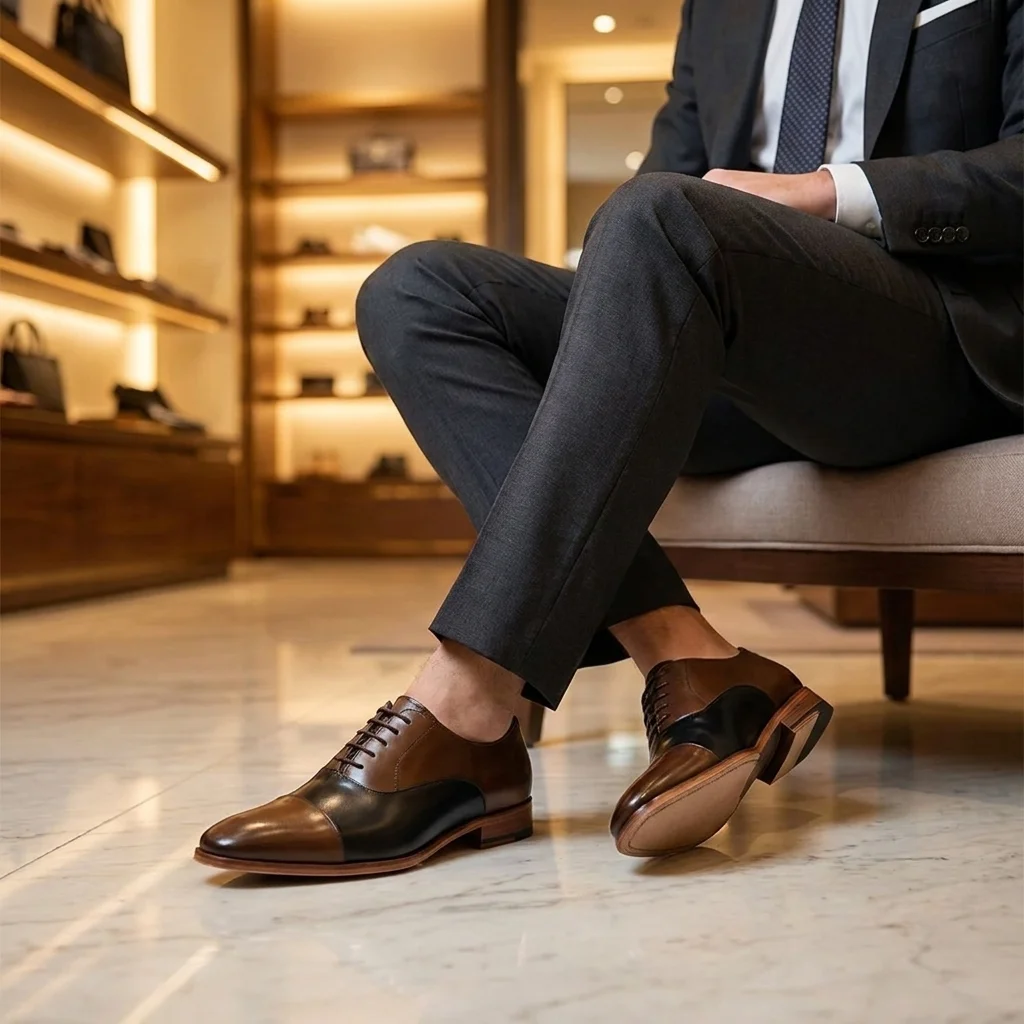 Sapato Social HB Collins Moss Preto - Image 3