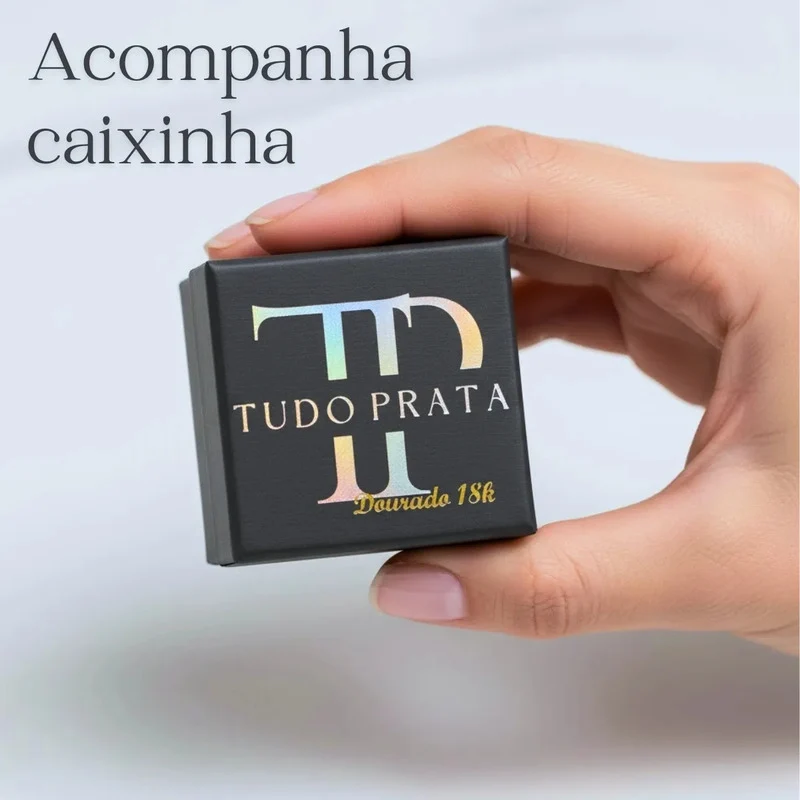 Anel Solitário Coração Prata 925 - Safira - Image 9