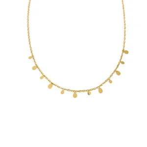 Colar Confetes Banhado a Ouro 18k