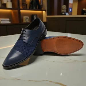 Sapato Social LV Foster Navy