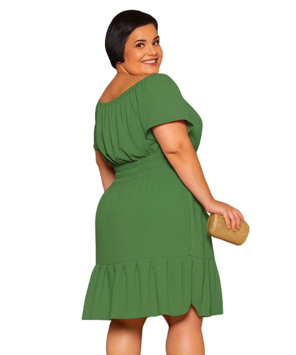Vestido Plus Size Preto - Image 3