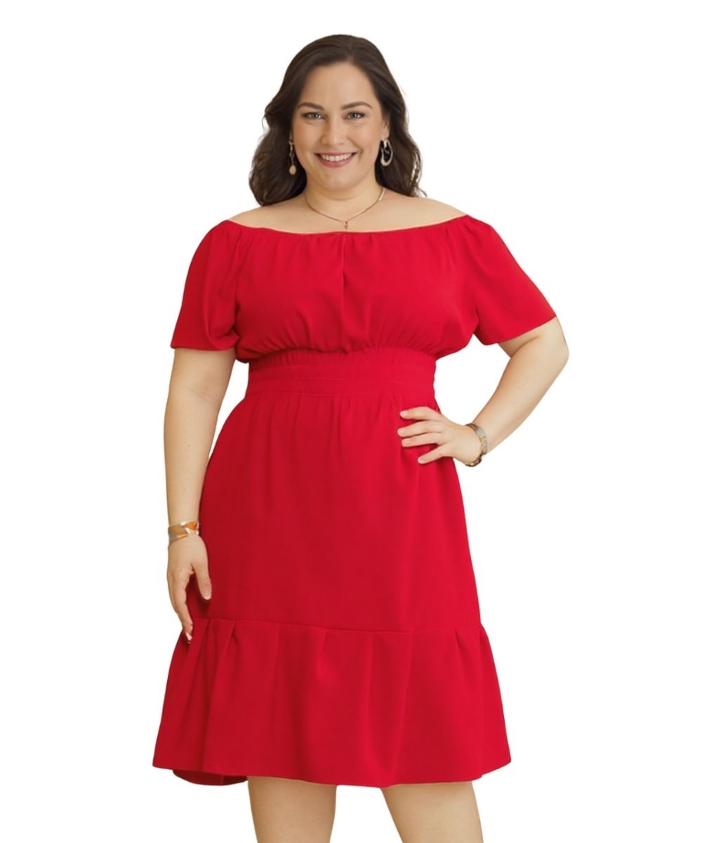 Vestido Plus Size Preto - Image 7