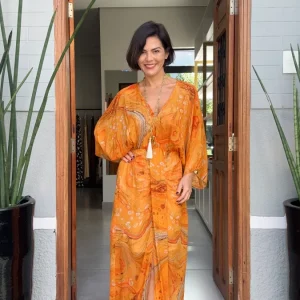 Vestido Andaluzia em Viscose de Crepe EZILDINHA
