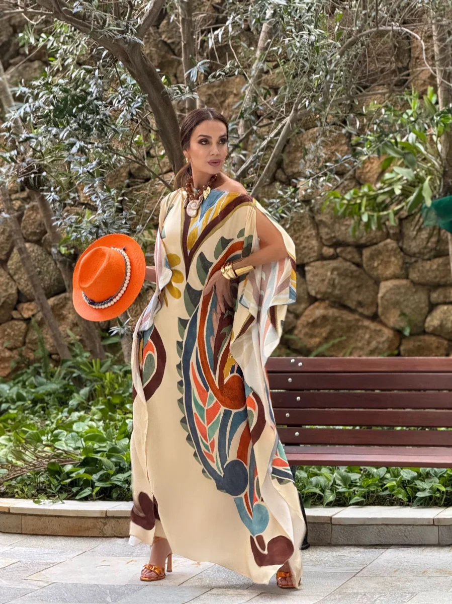 Vestido Kaftan Savannah EZILDINHA - Image 3