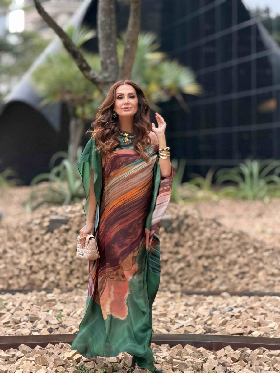 Vestido Kaftan Canyon EZILDINHA - Image 4