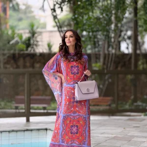 Vestido Kaftan Jaipur EZILDINHA