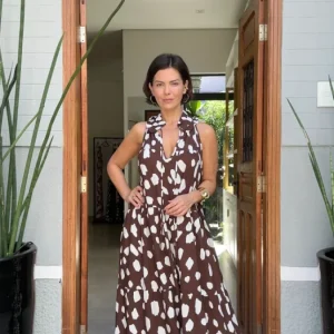 Vestido Tucson Chocolate EZILDINHA
