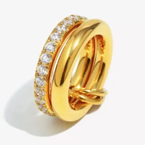 Anillo Destello Doble | Acero 316L