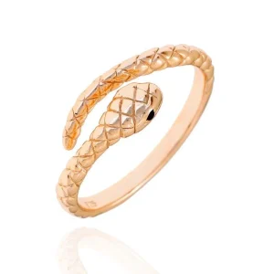 Anillo Serpiente de Plata de Ley