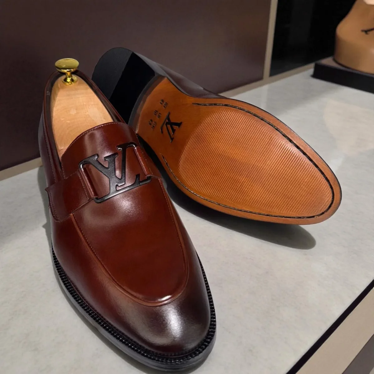 Loafer LV Blackstone Marrom - Image 4