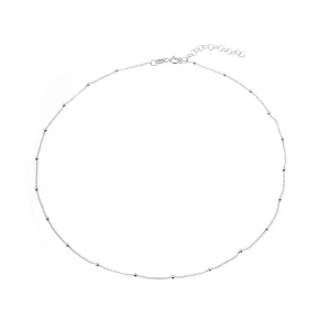 Cadena de Bolas de 2mm en Plata de Ley