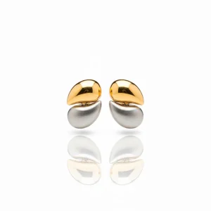 Brinco Duas Gotas Liso Mix de Banhos