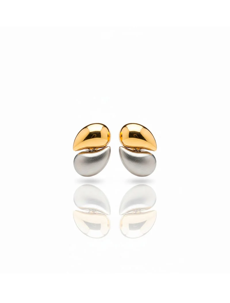 Brinco Duas Gotas Liso Mix de Banhos