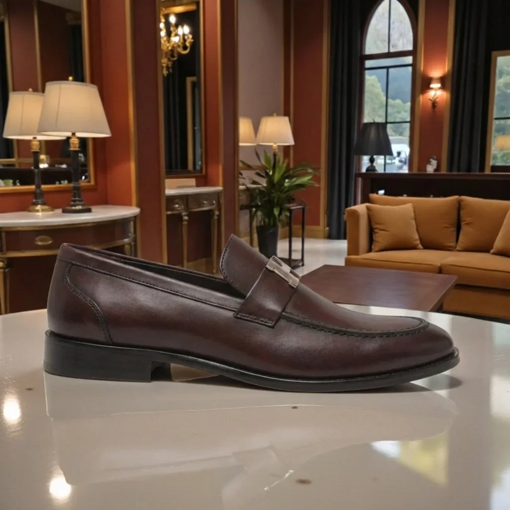 Loafer Hermes Bulle Marrom fumex - Image 5