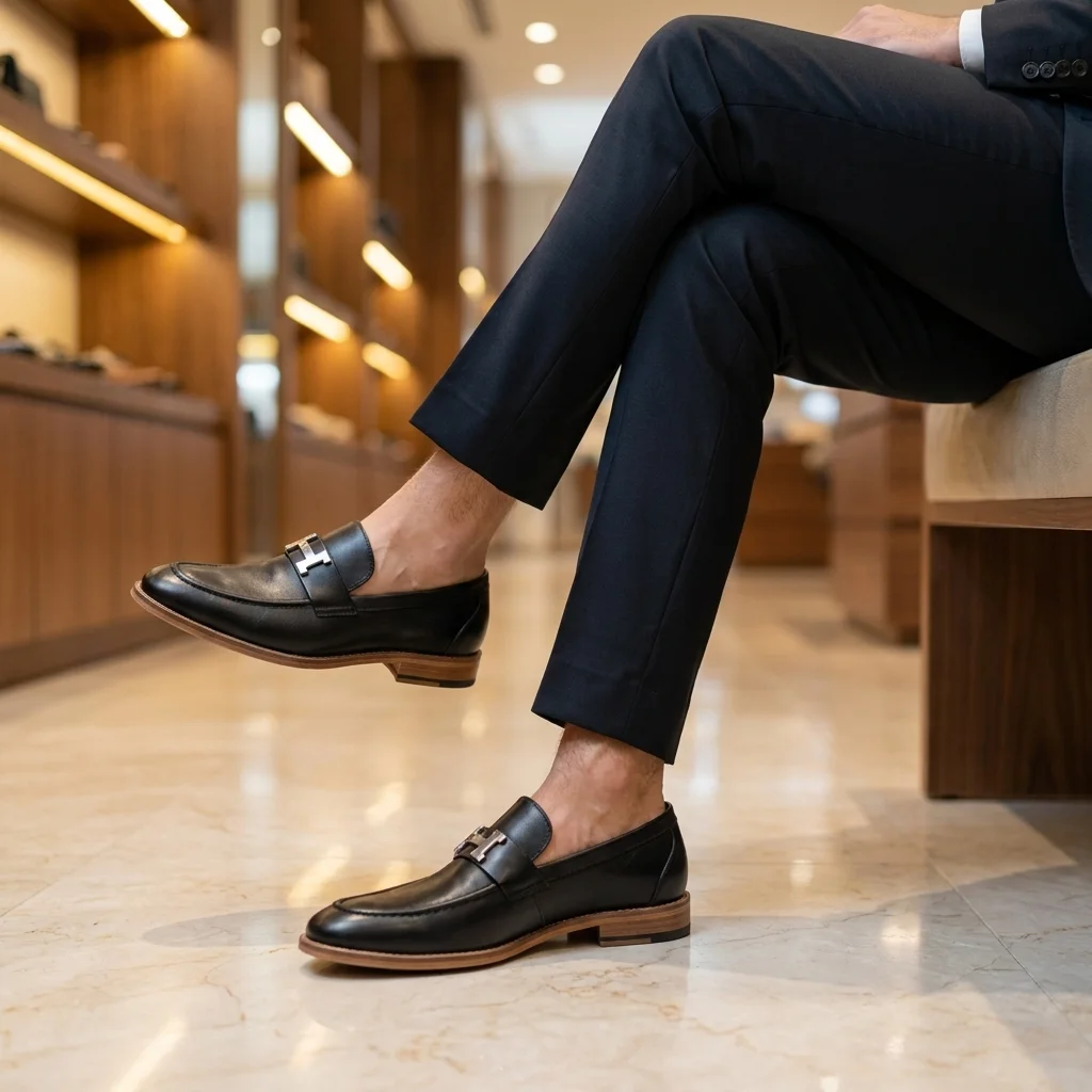 Loafer Hermes Vincenzi Preto - Image 3